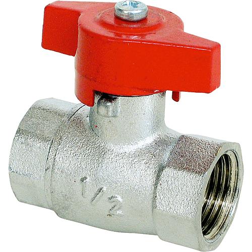 Ball valve, IT x IT with butterfly handle Standard 1