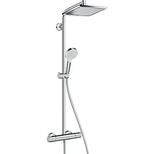 Shower system Showerpipe 240 Crometta E 1jet, with thermostat Standard 1