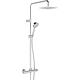 Shower system Hansaunita, square Standard 1