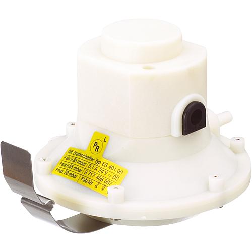 Interrupteur de pression differentiel pour ZR/ZWR-A/LI Ju.Nr.: 8 717 406 009