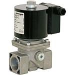 Gas solenoid valves