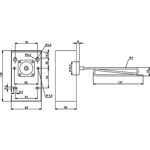 Kanal-Thermostat JTU-1 ..-50 Standard 2