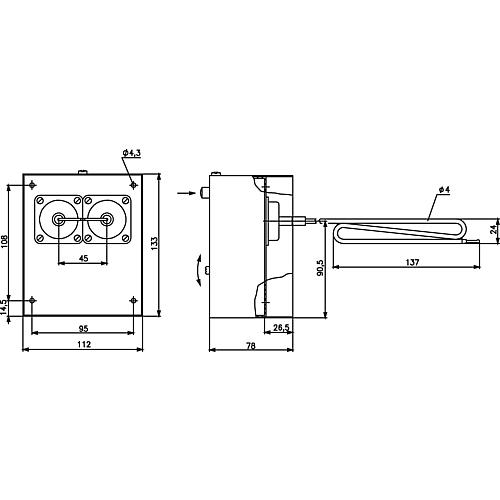 Lufterhitzer-Thermostat JTL Standard 3