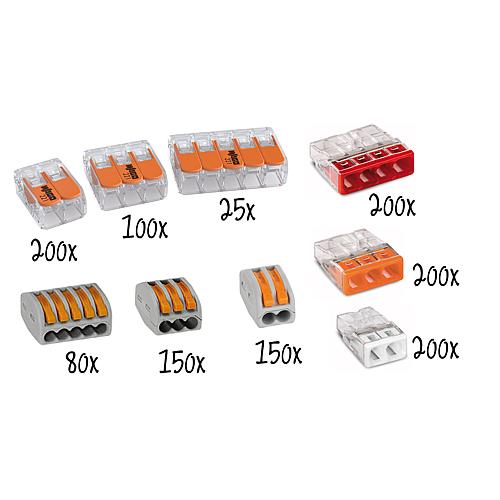 Verbindungsklemmen-Set 1305-teilig Standard 1