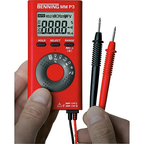 Digital-Multimeter MM P3 Anwendung 1