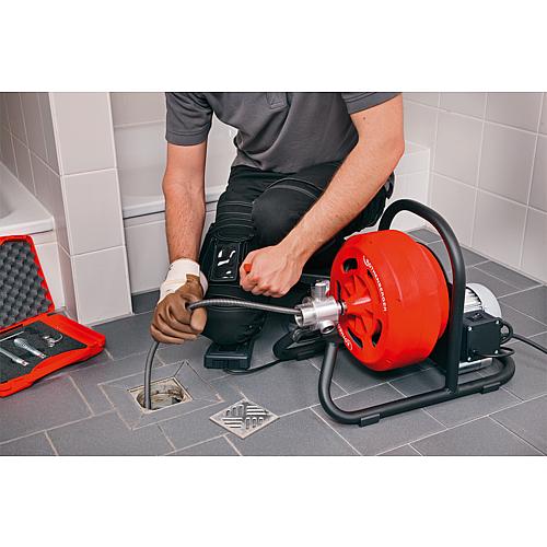 RODRUM S 13 electric pipe cleaning set, 250 W Anwendung 1