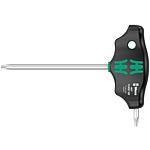 Cross-handle TORX® screwdriver, WERA long and short shaft, holding function