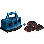 Akku-Set 18 V mit 3 x 4,0 Ah ProCORE Akku und 6-fach Ladegerät