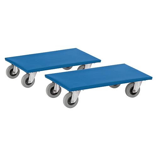 Möbelroller fetra® 2353, Tragkraft 300kg, Paar, Tragfläche 600x350mm