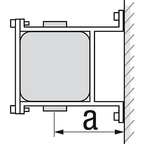 Wandbefestigung Standard 2