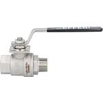 Ball valves, ET x IT, with stainless steel lever
