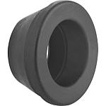 Rubber nipples for metal pipes
