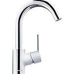 Washbasin mixer Hansgrohe Talis S, projection 145 mm, chrome, swivel spout