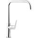 Sink mixer Gastona, swivel spout, projection 235 mm, chrome-plated