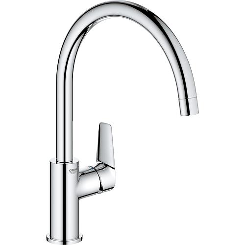 Spültischmischer Grohe BauEdge, seitliche Betätigung Standard 1