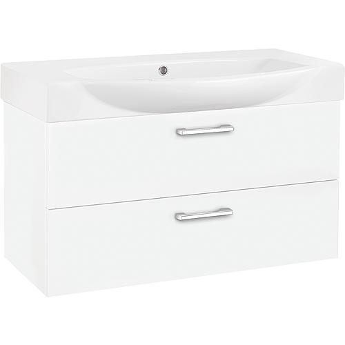 • Washbasin base cabinet with washbasin made of ceramic Standard 1