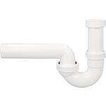 Sink tube siphon Gastro Dallmer type 100/0, DN50 (2") x DN50, white plastic