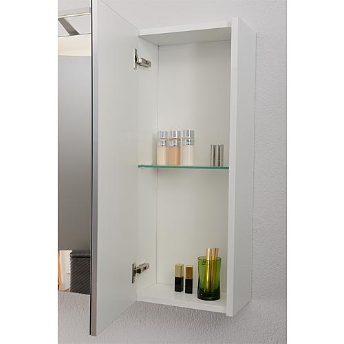 Spiegelschrank mit LED-Beleuchtung, 850 mm Breite Anwendung 5