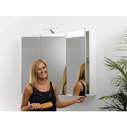 Spiegelschrank mit LED-Beleuchtung, 950 mm Breite Anwendung 10