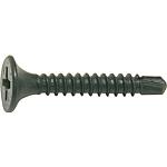 Cross slot dry wall screws with drilling tip, standard packaging