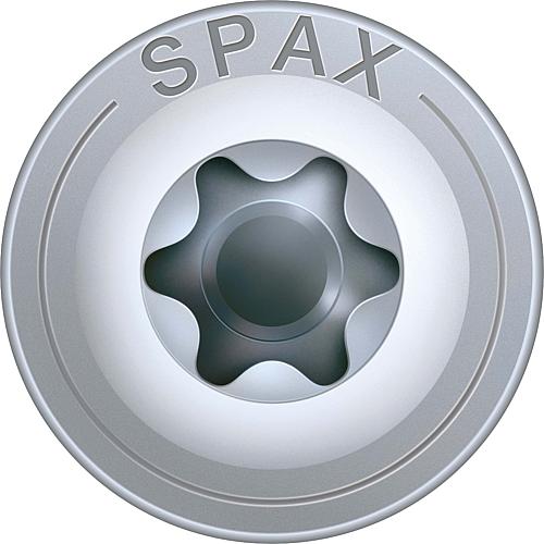 SPAX® Holzbauschraube, Gewinde-ø d1: 10,0 mm, Kopf-ø: 25,0 mm, Standardverpackung