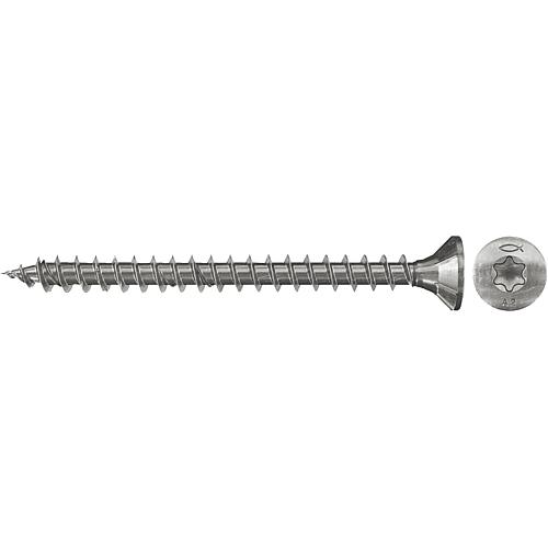 Fischer, Power-Fast II chipboard screws, thread ø d1: 3.5, head ø: 7.0, stainless steel A2 Standard 1