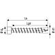 SPAX® wood screw, thread ø d1: 6.0 mm, head ø: 8.4 mm, standard packaging Anwendung 2