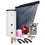 Kit solaire HP 22/30 montage sur toit, surface de collecteurs brute 12,11 m² 