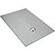 Plaque support de tuile type ardoise - inox