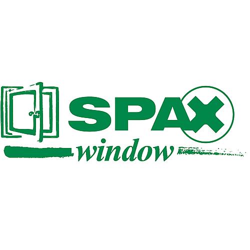 SPAX® Beschlagschraube Fensterbau, Teilgewinde, WIROX®, Senkkopf, T-STAR plus, 4CUT-Spitze, gehärtet, gleitbeschichtet