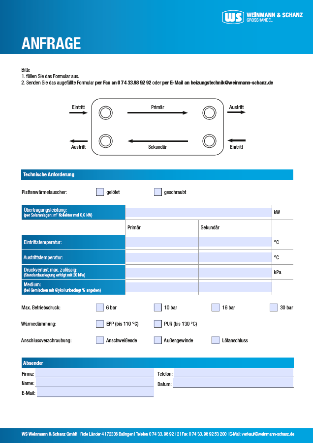 <p>Auslegungsblatt WT</p> <p>&nbsp;</p> 