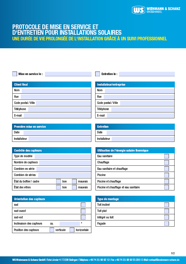 <p>Procès-verbal d'entretien des installations solaires</p> <p>&nbsp;</p> 
