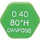 Danfoss S-LE-V oil burner nozzles - solid cone