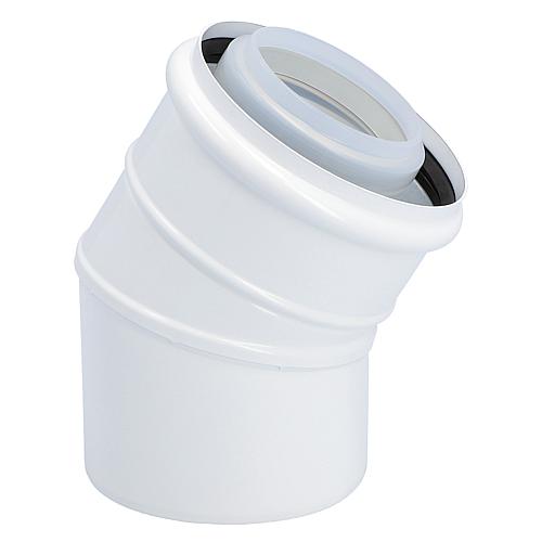 Wolf flue gas elbow, DN 60/100 double-walled 30 degrees 2651758