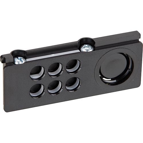 Cable clamp plate