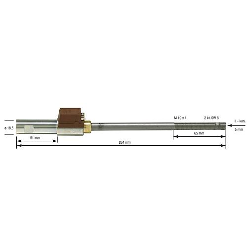 Oil pre-heater, suitable for ABIG 2000 Compact, TwinJet 2012 BL Standard 1