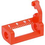 Air adjustment scale, suitable for De Dietrich M100 und Oertli OE