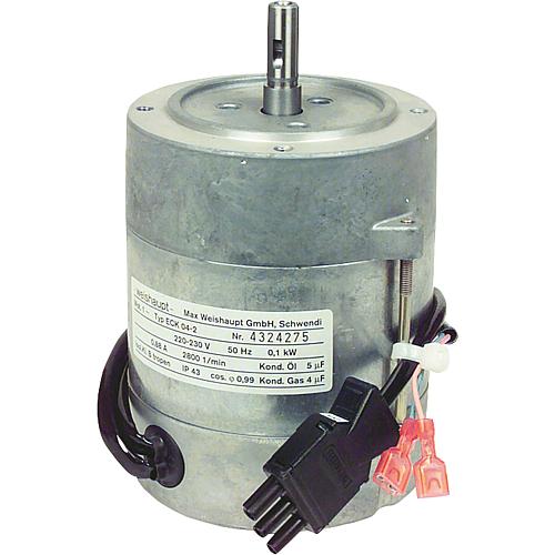 Burner motor ECK 04-2, suitable for weishaupt: WL2/3, WL20-(Z), WG20/1A,