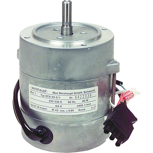 Burner motor ECK 03-2, suitable for weishaupt WL10-A, WL15-A, WG20/0-A