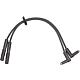 Ignition cable set, suitable for weishaupt: WL 10-A, WL 20-A 