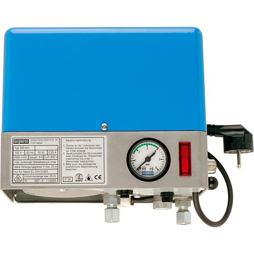 Oil pressure storage unit with no return, Oilpress model 240