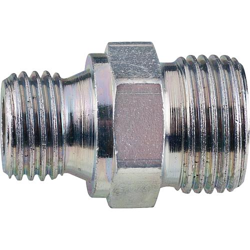 Einschraubnippel 1/4"(zyl.) x R 3/8"