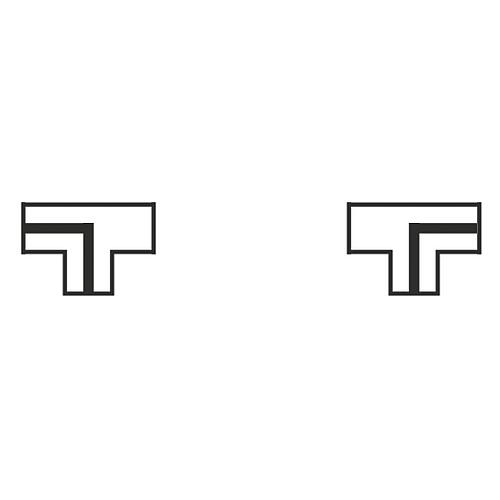 3-way ball valve, IT x IT x IT, with lever handle Funktion 1