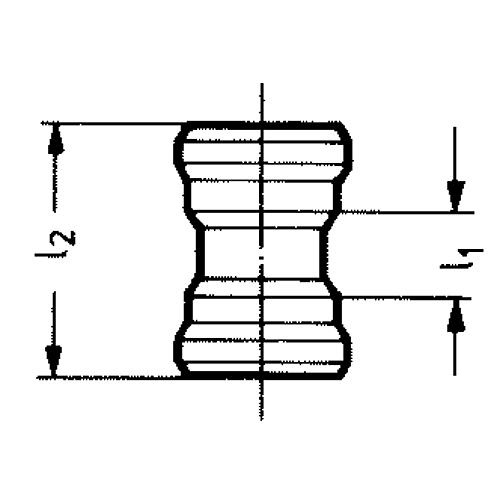 Doppelmuffen Standard 2