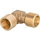 Nipple coude en laiton 3/8" x 3/8" cyl 2 cotes cone interieur