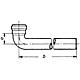 Winkelbogen zur Wanddurch-führung DN 40 (1 1/2") Standard 2