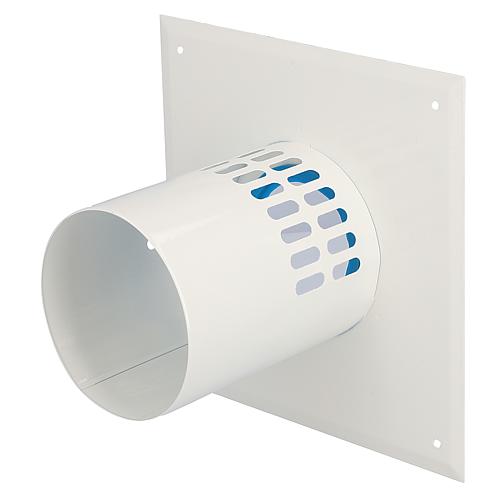 Condens blue plastic flue gas system
AZ room air connection plate Standard 1