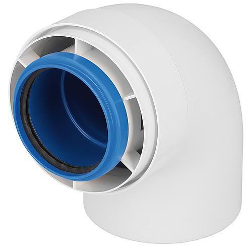 Condens blue plastic flue gas system PPs/metal
AZ-C external wall elbow 87° Standard 3