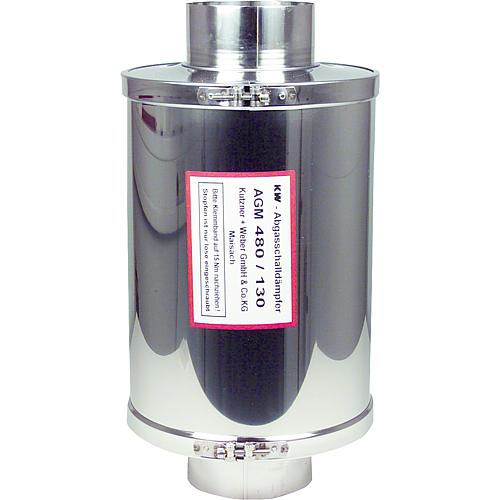 Abgas-Schalldämpfer AGM 580/760 Standard 1