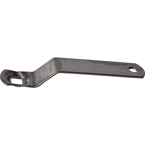 Square spanner, size 7 mm, stainless steel